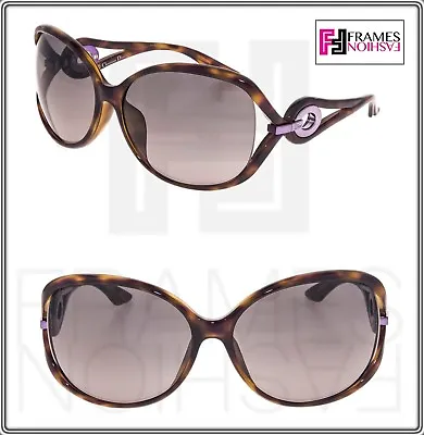 $209.30 • Buy CHRISTIAN DIOR VOLUTE 2F Havana Pink Gradient Wrap Sunglasses VOLUTE2FS Women