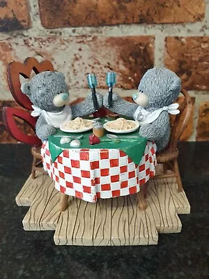 £9.99 • Buy Me To You Table For Two Perfect Date 2004 Ornament Figure