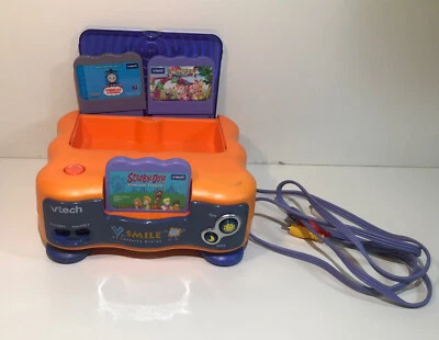 $44.99 • Buy Vtech V Smile TV Learning System CONSOLE ONLY 3 Game Scooby-Doo Thomas & Friends