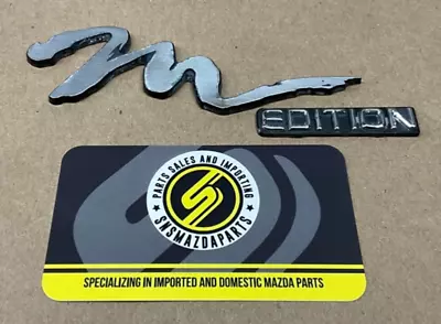 90-97 Mazda Miata OEM NA Fender Badge Genuine Set M Edition M-Edition Rare #1 • $149.95