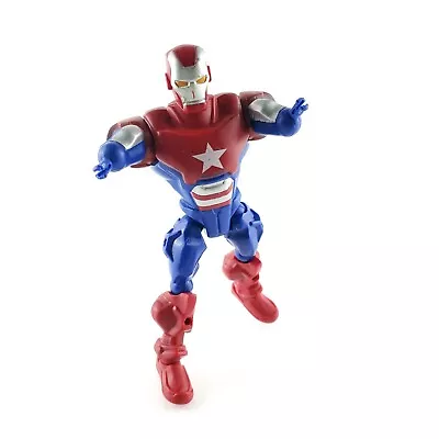 Hasbro Marvel  Iron Man In Captain American USA Color Suit No Arms  USA Seller • $9.99