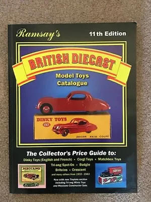 Ramsay's British Diecast Model Toy Catalogue 11th Edition - Unused • £9