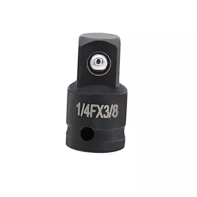 Impact Socket Adapter And Reducer 1/4 Inch Drive F To 3/8 Inch 1/4  F To 3/8  M • $11.75