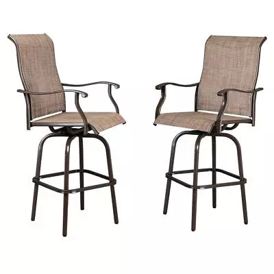 Outdoor Patio Furniture High Bistro Stools Chairs Table Set Garden Yard Kitchen • $169.99