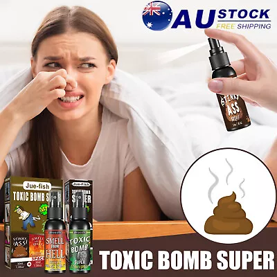 30ML Fart Liquid Spray Prank Stink Ass Gag Smell Bomb Joke Stinky Gas SALE • $13.95