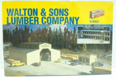 Walthers 933-3235 N Walton & Sons Lumber Industrial Building Kit • $29.87