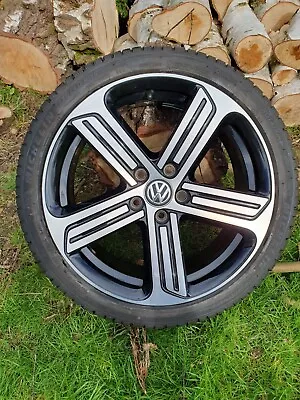 VW Golf R Mk7 Cadiz Alloy 18  Genuine. Great Condition. W/ Michelin CrossClimate • £109.99