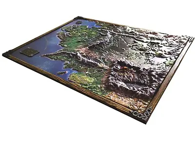 Middle-earth Odyssey: Limited Edition 3D Map Inspired By J.R.R. Tolkien's • $299