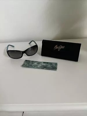 Maui Jim MJ 214-03A PEARL CITY STG Black/Blue Gray Polarized Sunglasses • $59.99