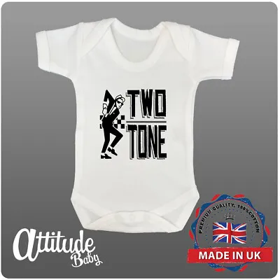 Rock Band Baby Grows-Printed-2 Tone-Rock Band Baby Grows-Ska Music T Shirt • £8.49