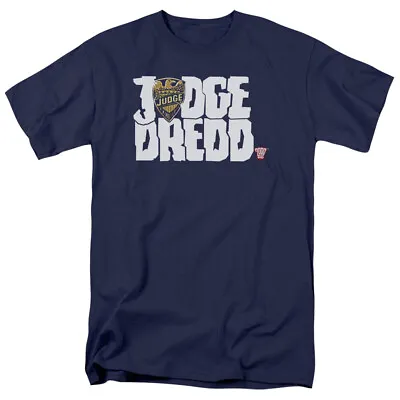 Judge Dredd Logo Licensed Adult T-Shirt • $19.99