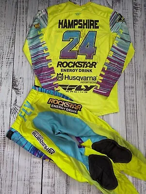 RJ Hampshire Race Worn And Signed Motocross Kit • $300