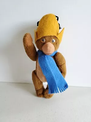 Vintage Maurice Sendaks Little Bear Plush 7  1999 Crocodile Creek Scarf Hat • $19.99