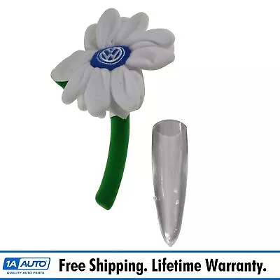 OEM Dash Clear Plastic Vase & White Flower Daisy Kit For VW Volkswagen Beetle • $39.95