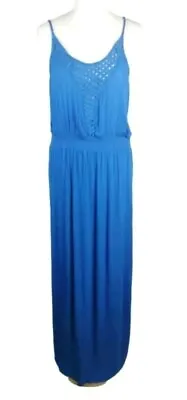 £19.99 • Buy M&S Marks And Spencer Beachwear Blue Beach Strappy Summer Dress Size 16 NEW