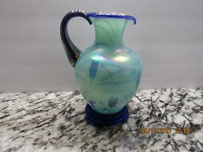 $355 • Buy  Fenton Art Glass 2003 Connisseur Collection Dave Fetty Hanging Hearts Vase