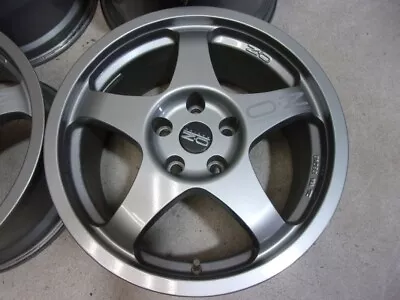 Chrono 17 Inch Wheel 8J+35 9J+35 5 Holes PCD114.3 4 Pieces Used On R33 Skyline • $1354.32