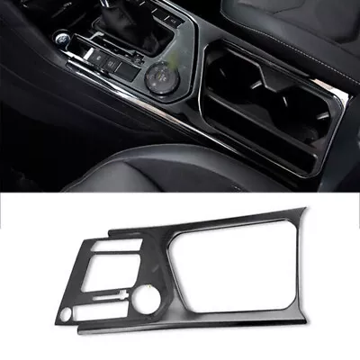 For Volkswagen Tiguan 17-21 Titanium Black Center Control Shift Panel Decor Trim • $70.38