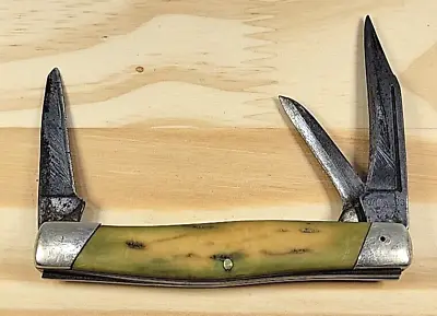 Vintage CAMILLUS Stockman NY Triple Blade #89 Knife • $24.89