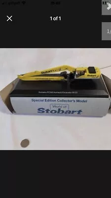 £14 • Buy Eddie Stobart Komatsu Pc340 Excavator Digger Model 1:76 Scale Atlas Oxford K8