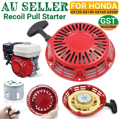 Recoil Pull Starter Start For Honda 168 GX120 GX140 GX160 GX200 Motor Generator • $17.95