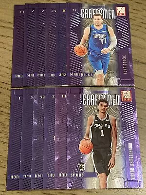 CRAFTSMEN 2023-24 Panini Donruss Elite NBA Basketball Card You Pick/Choose! • $3.10