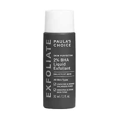 Skin Perfecting 2% BHA Liquid Salicylic Acid Exfoliant - Travel Size 1 Oz • $17.87