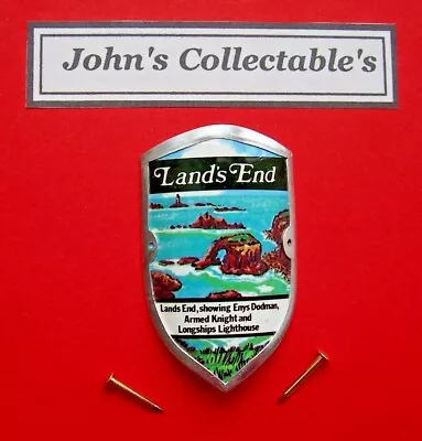 Land's End Walking / Hiking Stick Badge / Mount Lot M • £3.25