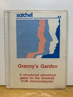 GRANNY'S GARDEN For AMSTRAD 6128 Software Disk And Manual AUS Educational RARE • $249.95