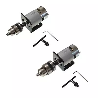 775 DC Motor With Lathe Press 775 Motor Tools Accessory Bracket Hand Drill Chuck • $47.34