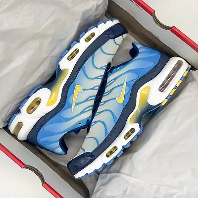 Nike Air Max Plus TN University Blue / Topaz Gold - Women’s 12 (Men’s 10.5) • $330