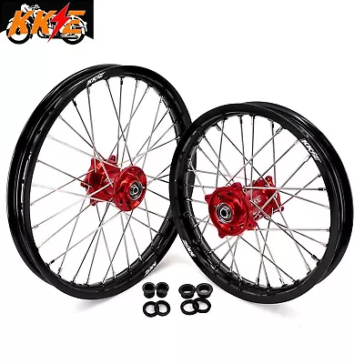 KKE 17/14 Kids Mini Wheels Fit Kawasaki KX80 KX85 1993-2023 KX100 2014-2021 Red • $449