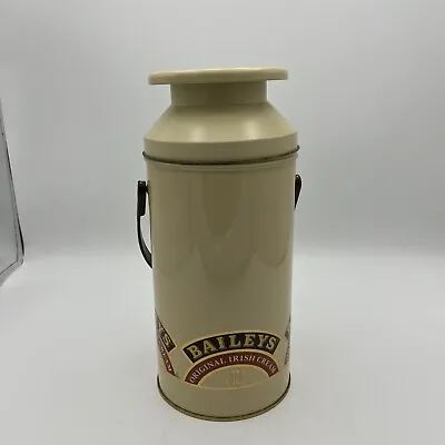 Vintage Baileys Irish Cream Coffee Tin Canister Container W Handle Made England • $15.99