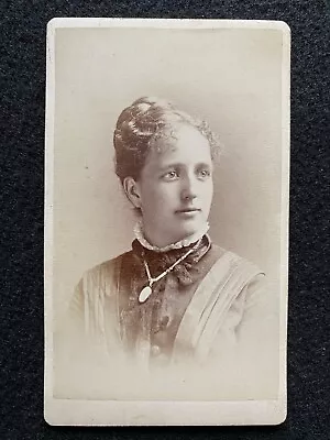 Antique Chelsea Massachusetts Pretty Woman Civil War Era CDV Photo Card • $9.95