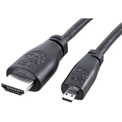 Raspberry Pi 4 Model B HDMI Cable Micro HDMI To HDMI 2m Go Pro HDMi - Mirco • £0.99