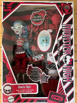 2024 Monster High Ghoulia Yelps Boo-riginal Creeproduction Fashion Doll NEW FAST • $64.99