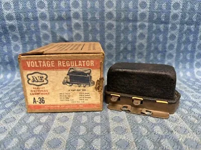 1953-1955 Hudson 48-54 Packard 49-55 Mopar NORS Auto-Lite 6V Voltage Regulator • $59.99