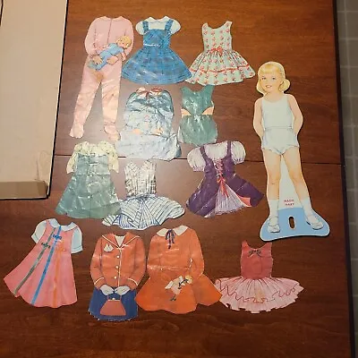 Vintage Magic Mary Paper Doll-1950's-as Is • $3