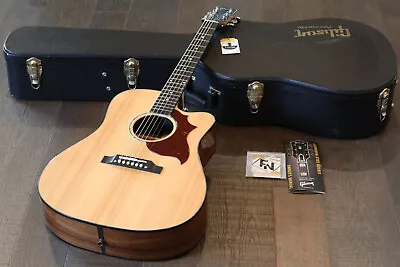 $2295 • Buy 2019 Gibson Hummingbird M Walnut Acoustic/ Electric Guitar Antique Natural +OHSC
