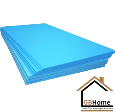 INSULATION BOARD XPS UNDER FLOOR HEATING THERMAL 1200x600mm 6mm 10mm 20mm 30mm • £34.90