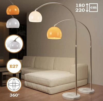 £58.45 • Buy D-IDEAZ Design Arch Lamp Marble Foot Lamp Standing Lam E27 40W 230V