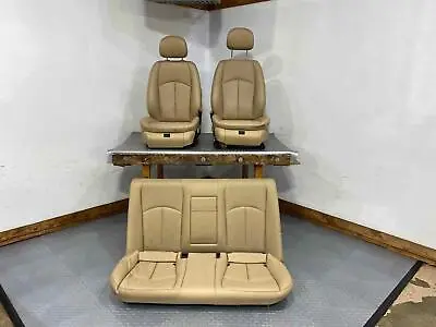 07-09 Mercedes E350 W211 Leather Power Seat Set Front & Rear (Brown 144A) Tested • $625