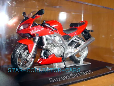 Suzuki Sv1000s Sv 1000 S Red 1/24 Mint • $25