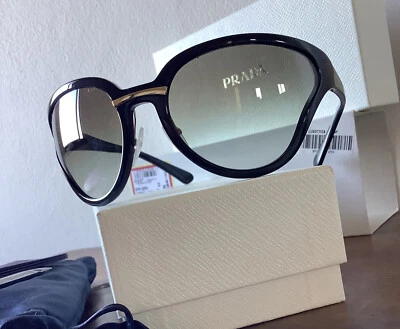 $229 • Buy Prada Milano Unisex Black Frame 0PR 22VS 1B0A7 *2N ITA 68 115 A G2