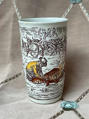 RARE Vernon Kilns Tumbler - Winchester/FRONTIER DAYS Pattern • $78.85