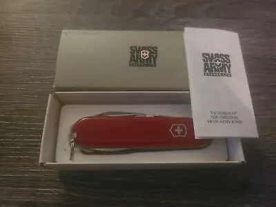 Victorinox Super Tinker Swiss Army Knife Red NIB • $29.99