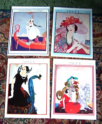 Set Of 4Vogue Magazine Cover Posters - Unframed Magazine Wall Art Room 15 X11  • $21.50