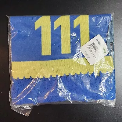 Fallout 4 Vault 111 Scarf Blue Think Geek Gaming Merch Winter Accessory New • £20.90