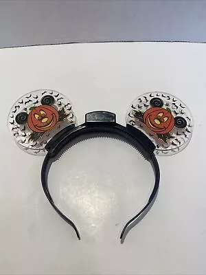 Disney Parks Light-up Mickey Mouse Halloween Pumpkin Ears Headband!! • $19.99