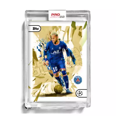 Topps Project 22 - NEYMAR JR. (PSG) By Che Heijnen - Print Run: 1614 • $34.99